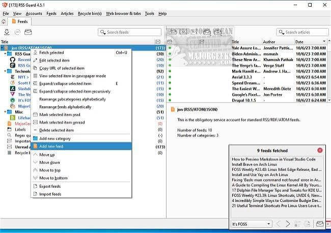Martinrotter RSS Guard for MacOS Free Download (Latest 2026)