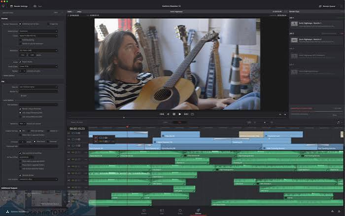 DaVinci Resolve Studio 21.0.3 for MacOS Free Download