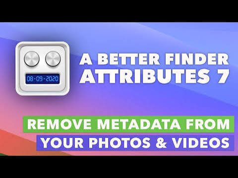 A Better Finder Attributes for MacOS Free Download