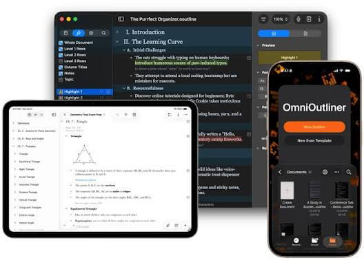 OmniOutliner Pro for MacOS Free Download