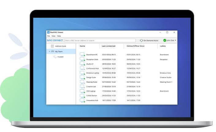 RealVNC Viewer for MacOS Free Download 