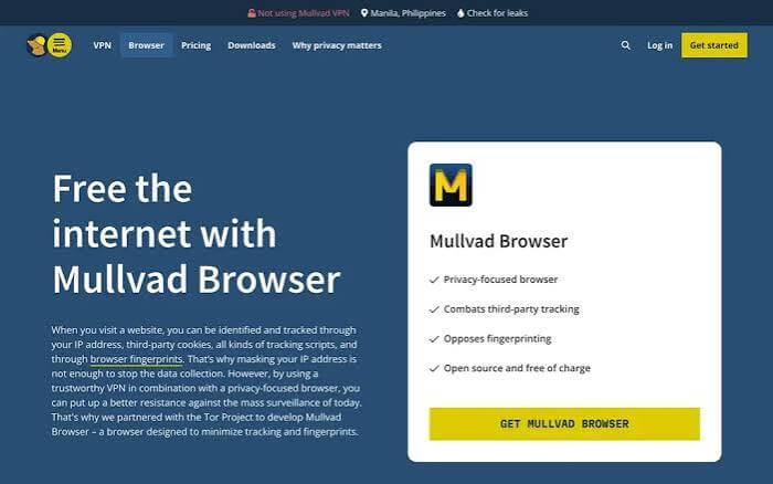 Mullvad Browser for MacOS Free Download (Latest 2026)