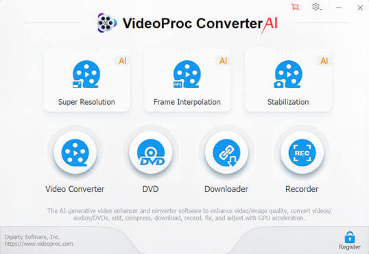 VideoProc Converter AI for MacOS Free Download